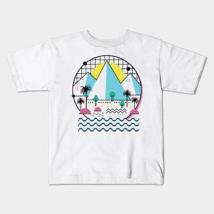 Land of the Bold and Abstract Kids T-Shirt